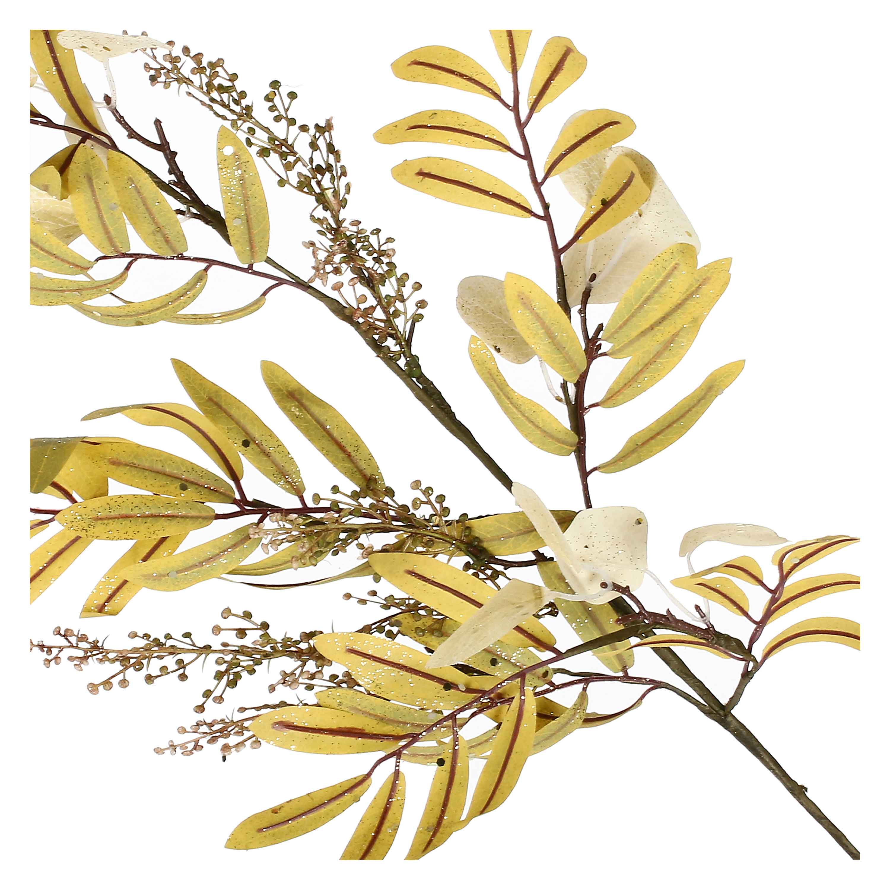 Set da 6, Nandina Chiara, Fioriledinverno - Tessuto E Plastica, 74x20x8