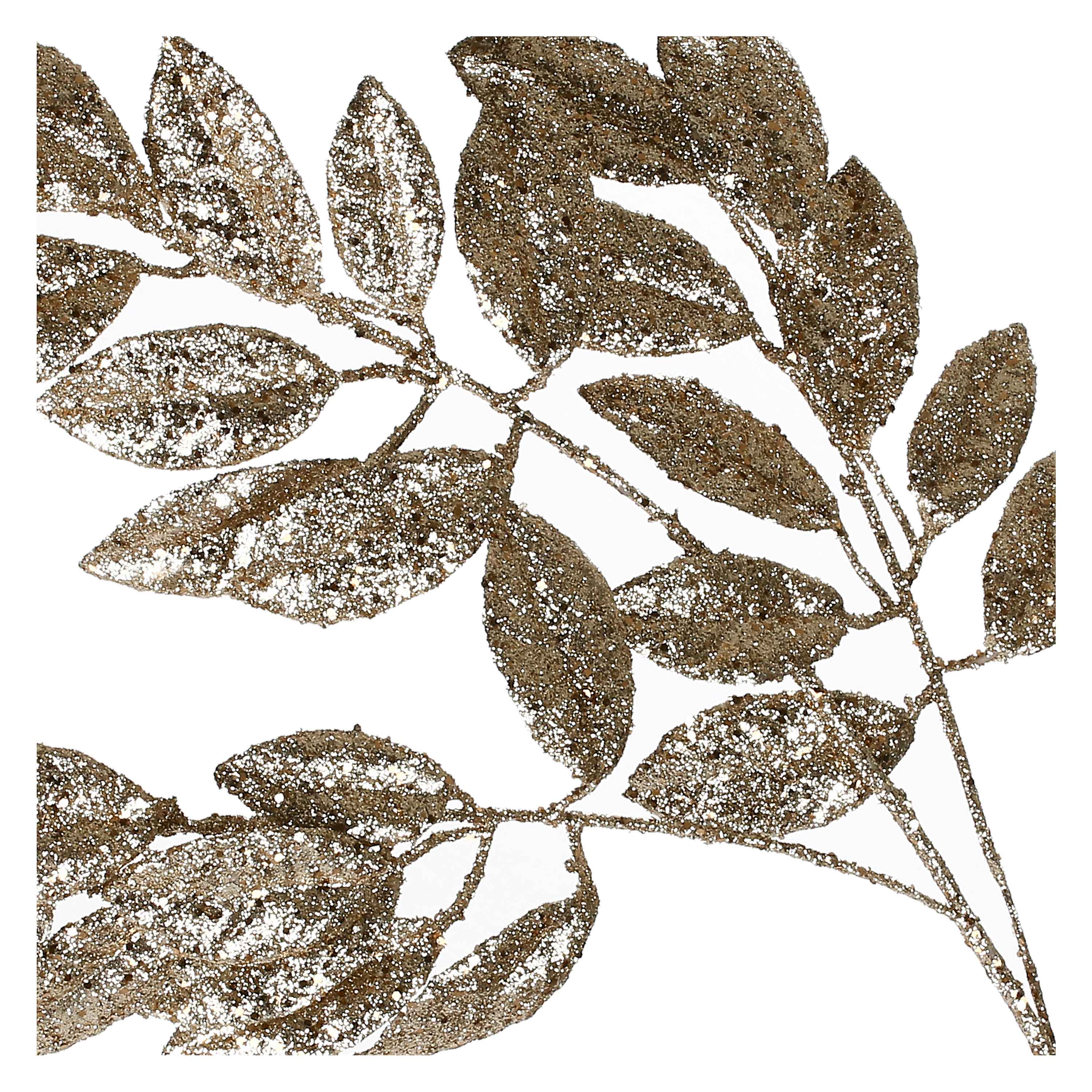 Set da 6, Gardenia, Glittermania - Tessuto E Plastica, 75x10x1 cm