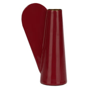 Vaso Monofiore S, Nonsolorosso - Metallo Smaltato, 5 cm x 9 x16,5cm h