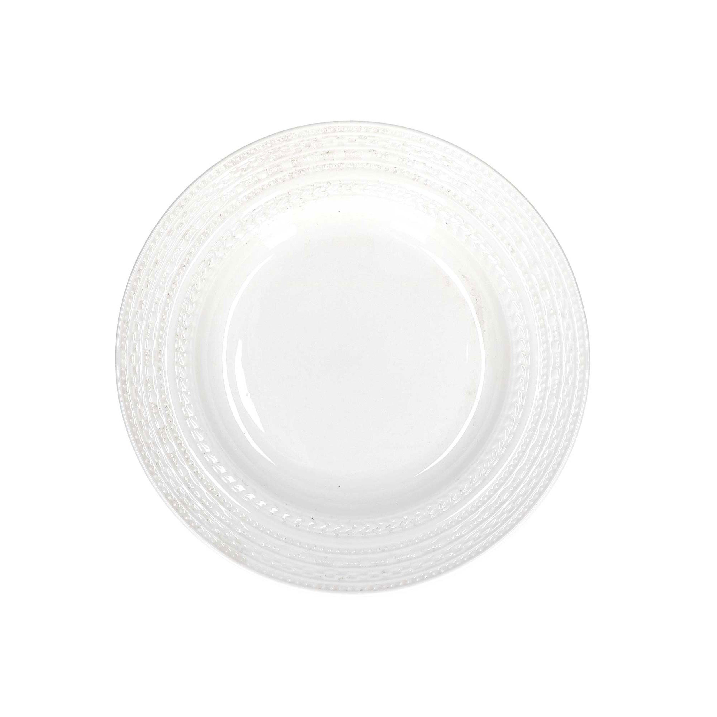 Set da 6, Piatto Fondo Falda, Casale - Porcellana, 23 cm