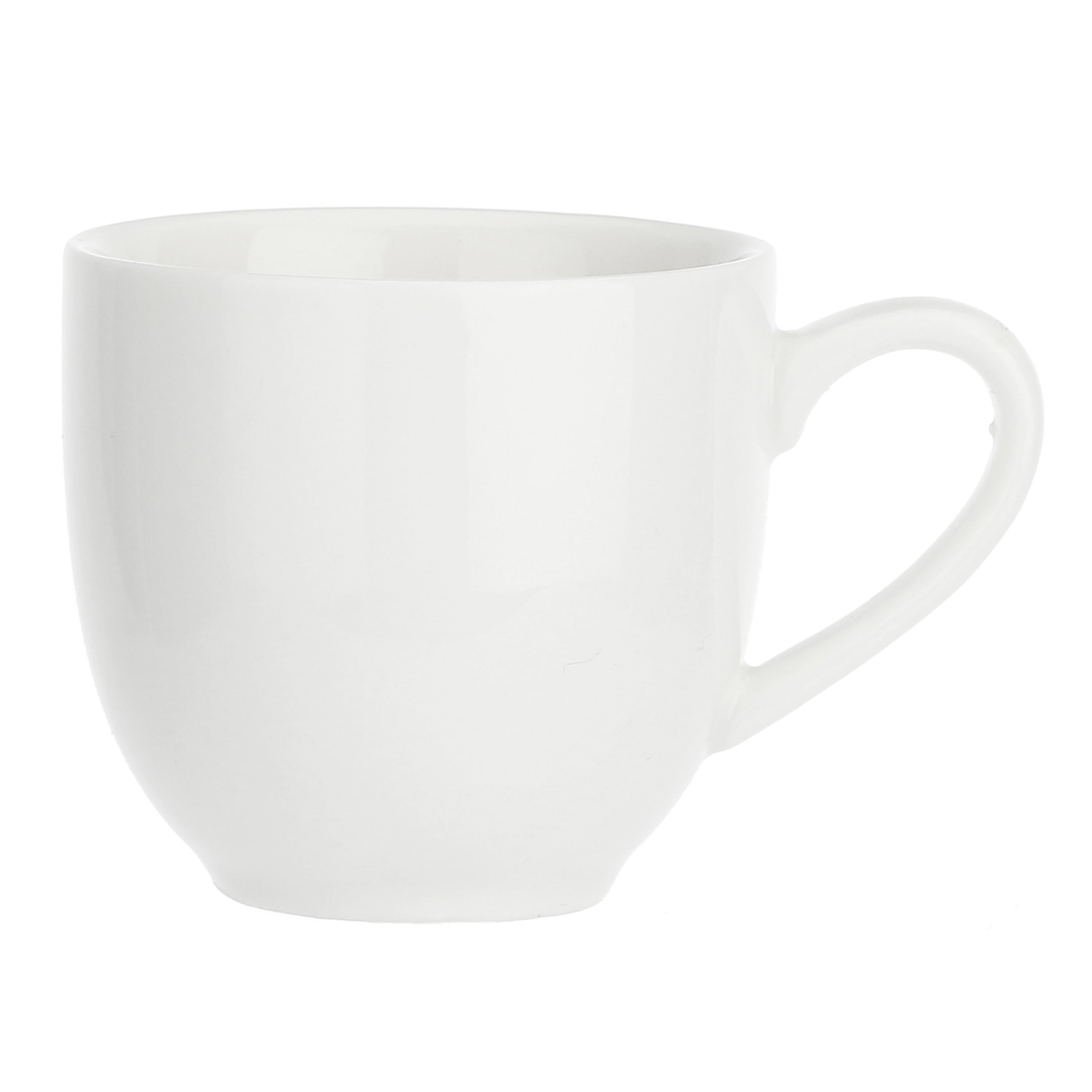 Set da 6, Tazza Caffe' con piattino, Momenti - Porcellana, 85 cc