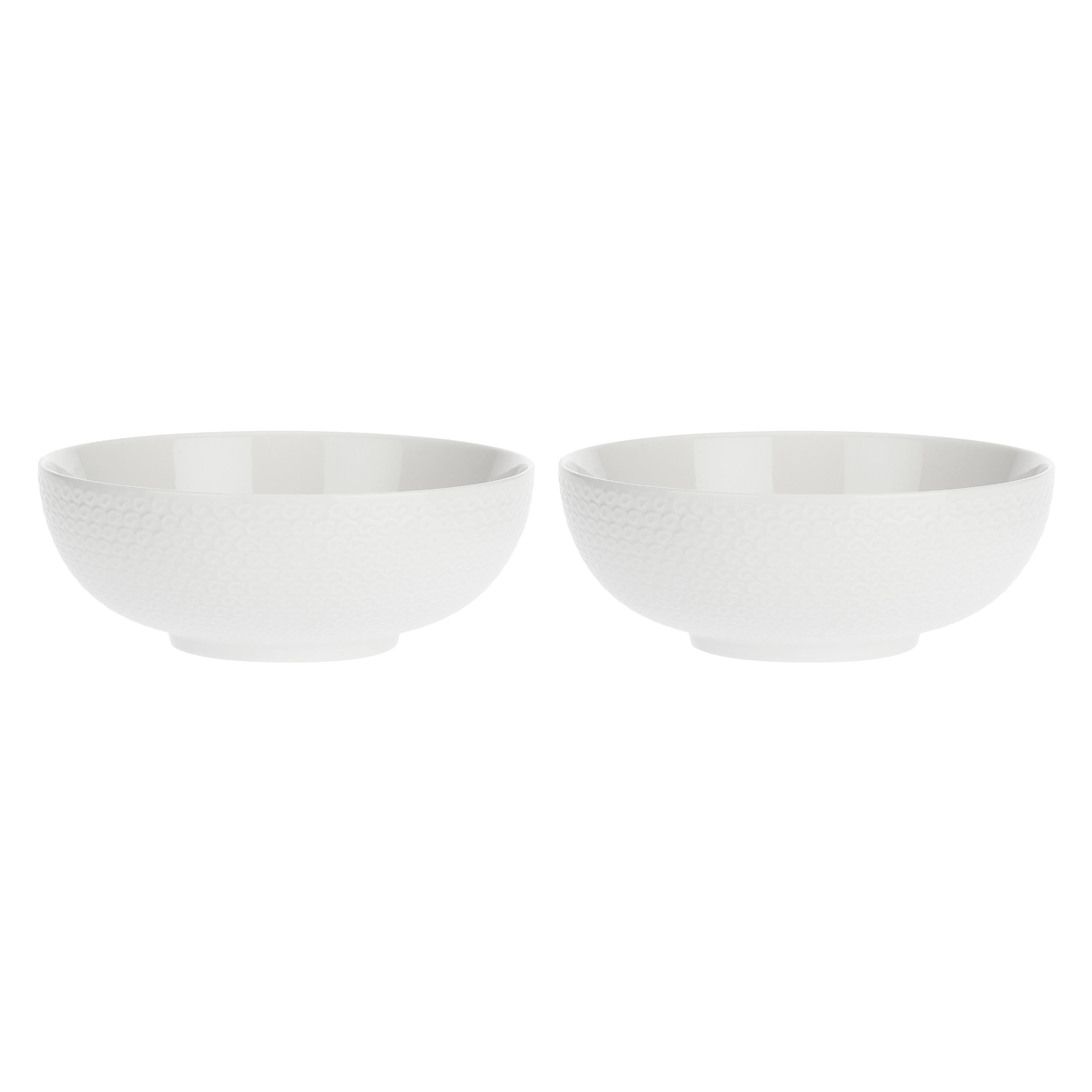 Set da 2, Insalatiera, Momenti - Porcellana, Ø22 cm
