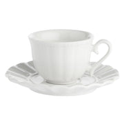 Set da 6, Tazza Caffe' con piattino, Ducale - Porcellana, 80 cc