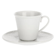 Set da 6, Tazza Caffè con piattino, Bosco - Porcellana
