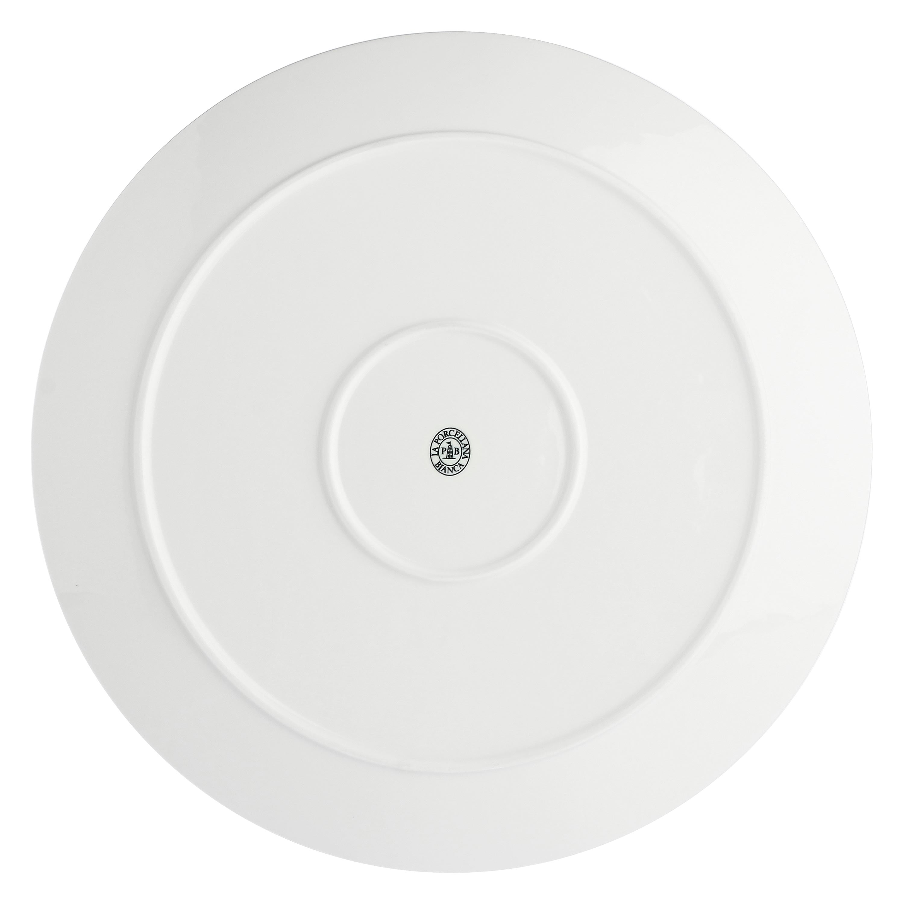 Vassoio Rotondo, Bosco - Porcellana, Ø34 cm