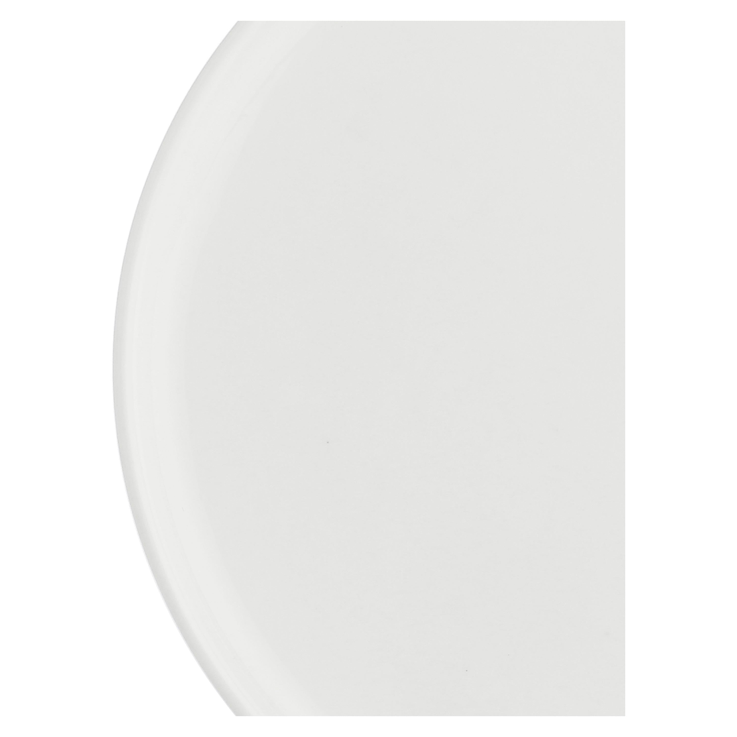 Set da 6, Gourmet Piatto Teso, Essenziale - Bone China, Ø17 cm