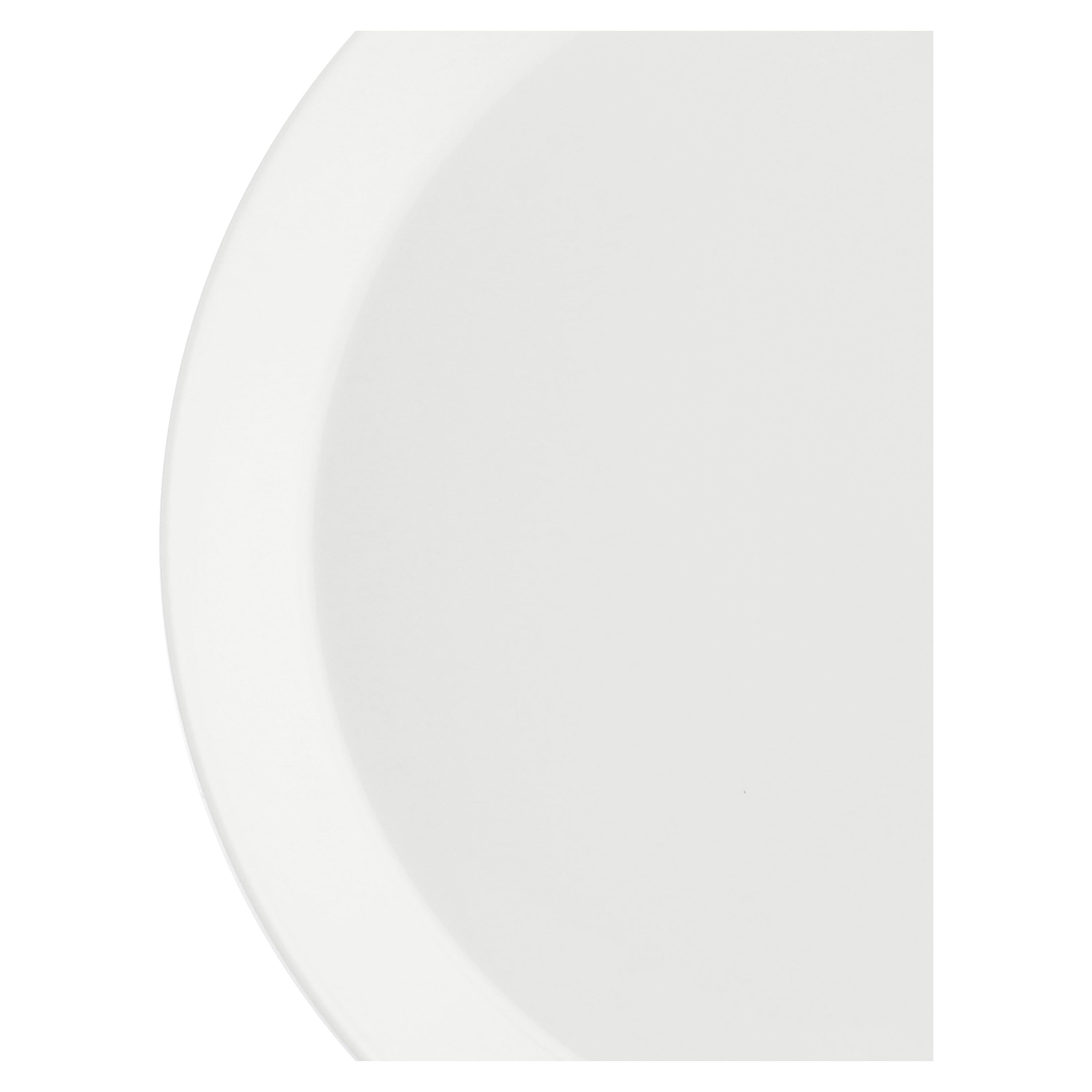 Set da 6, Gourmet Piatto Teso Fondo, Essenziale - Bone China, Ø21,5 cm