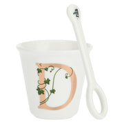 Bicchierino D C/Cucchiaino, Unico - Porcellana, 75 cc
