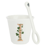 Bicchierino I C/Cucchiaino, Unico - Porcellana, 75 cc