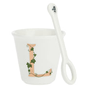 Bicchierino L C/Cucchiaino, Unico - Porcellana, 75 cc