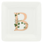 Piattino Quadrato 'B', Adorato - Porcellana,  10x10 cm