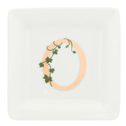 Piattino Quadrato 'O', Adorato - Porcellana,  10x10 cm