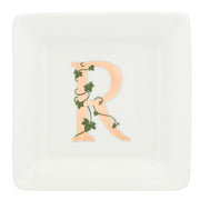 Piattino Quadrato 'R', Adorato - Porcellana, 10x10 cm
