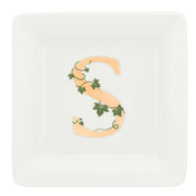 Piattino Quadrato 'S', Adorato - Porcellana, 10x10 cm