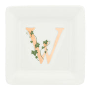 Piattino Quadrato 'W', Adorato - Porcellana, 10x10 cm