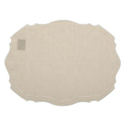 Shaped Placemat, Cotton, 33x48 cm