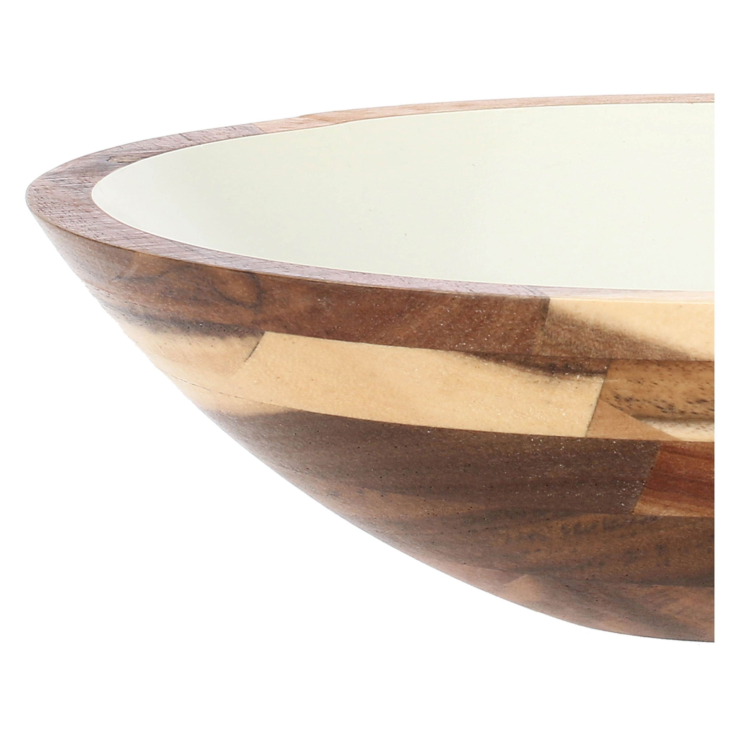 Ciotola MeØ, Libeccio - Legno Smaltato, 25,4x25,4x7,2 cm