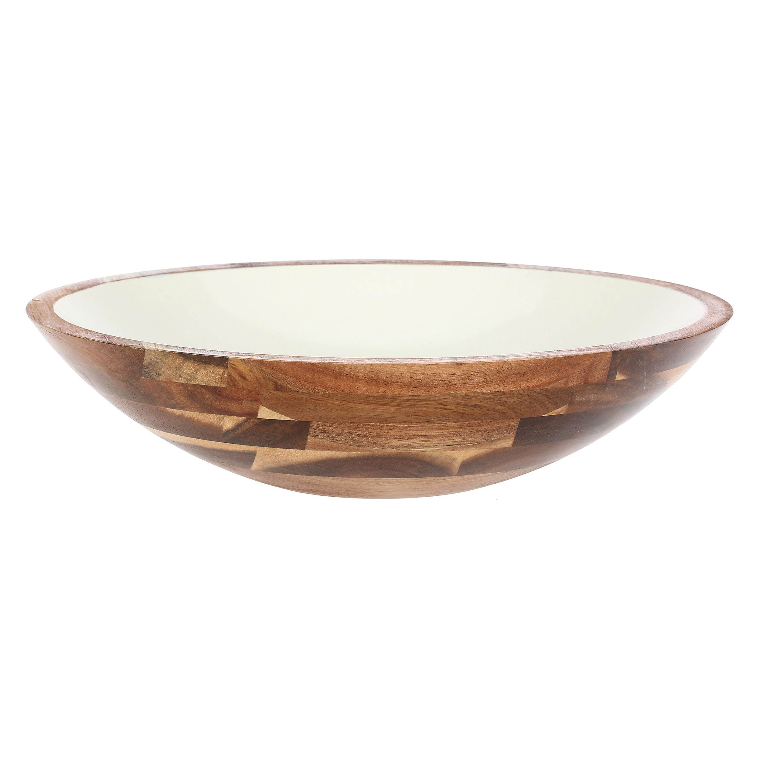 Ciotola Maxi, Libeccio - Legno Smaltato, 25,4x25,4x7,2 cm