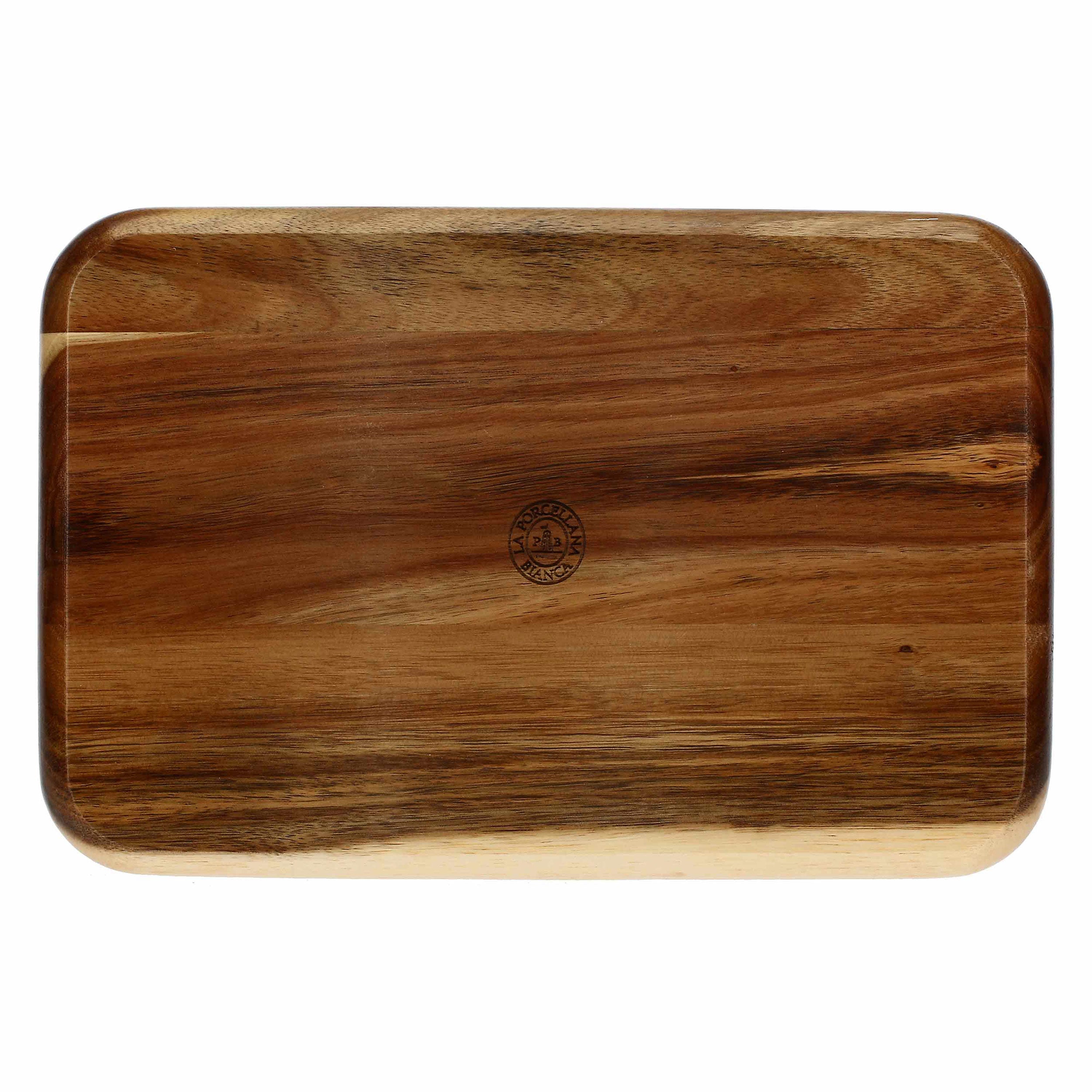 Vassoio Rettangolare, Libeccio - Legno smaltato, 30,5x20,3x1,9 cm