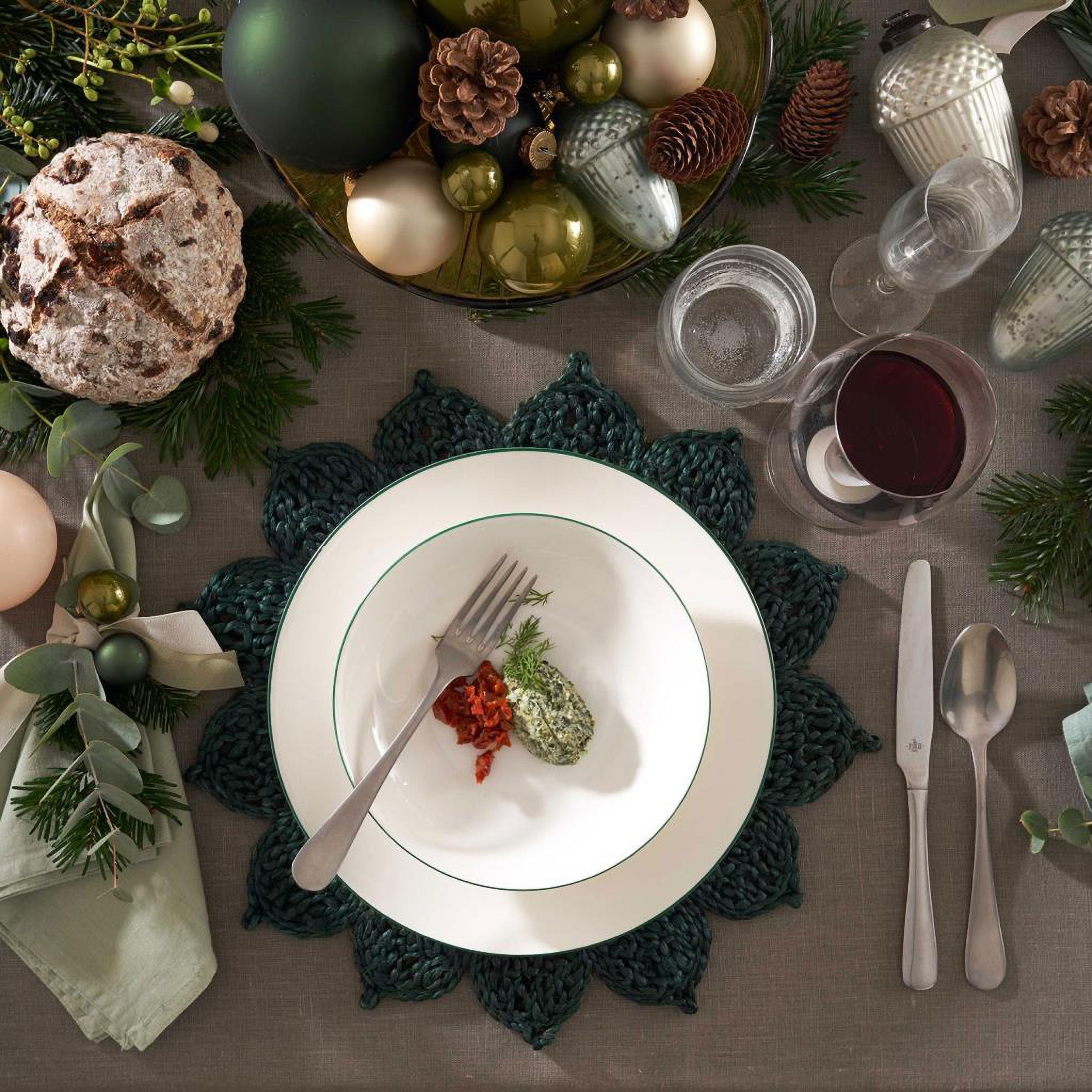 Set da 6, Mug, Dintorno - Porcellana, 450cc