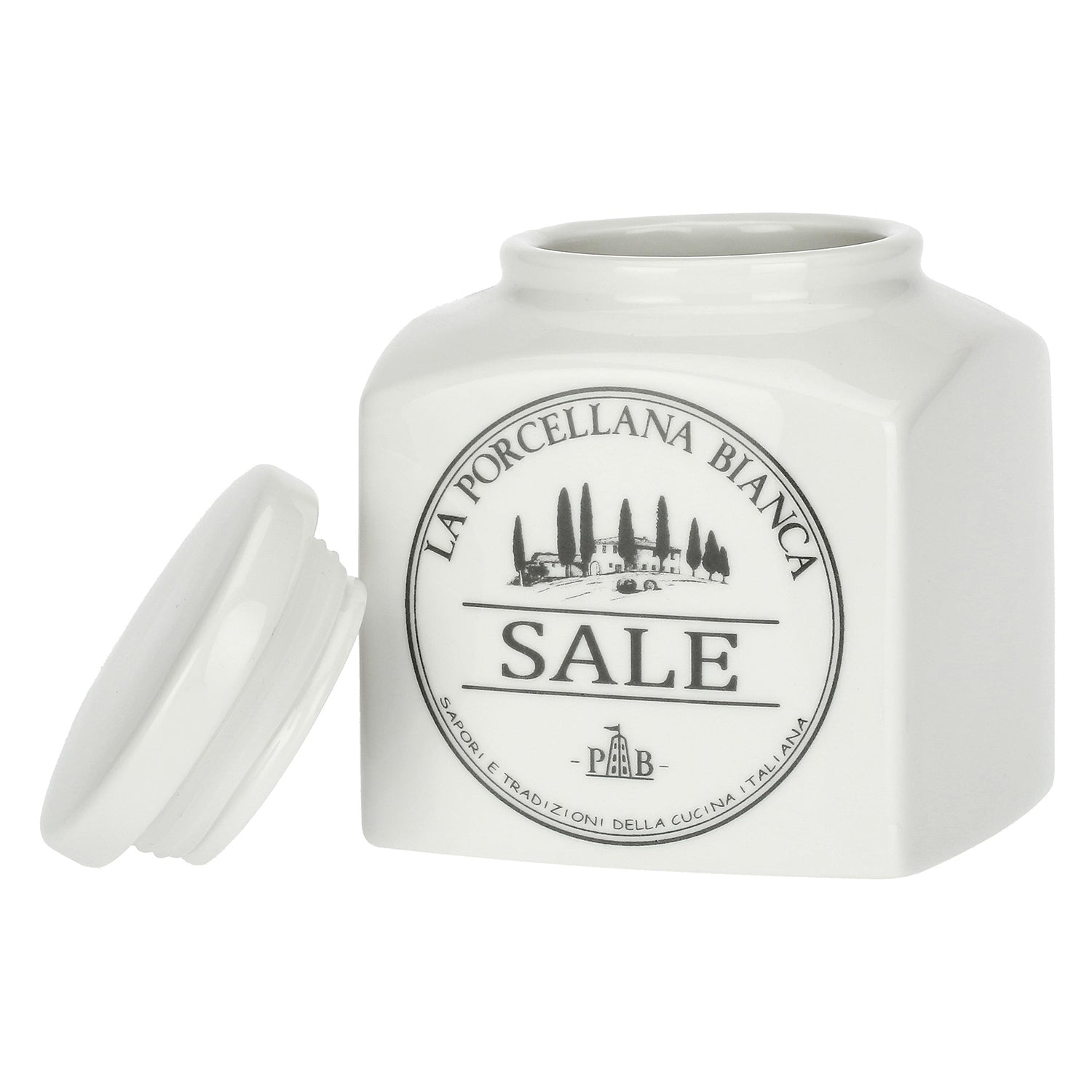 Barattolo Sale, Conserva - Porcellana, 1,1 L