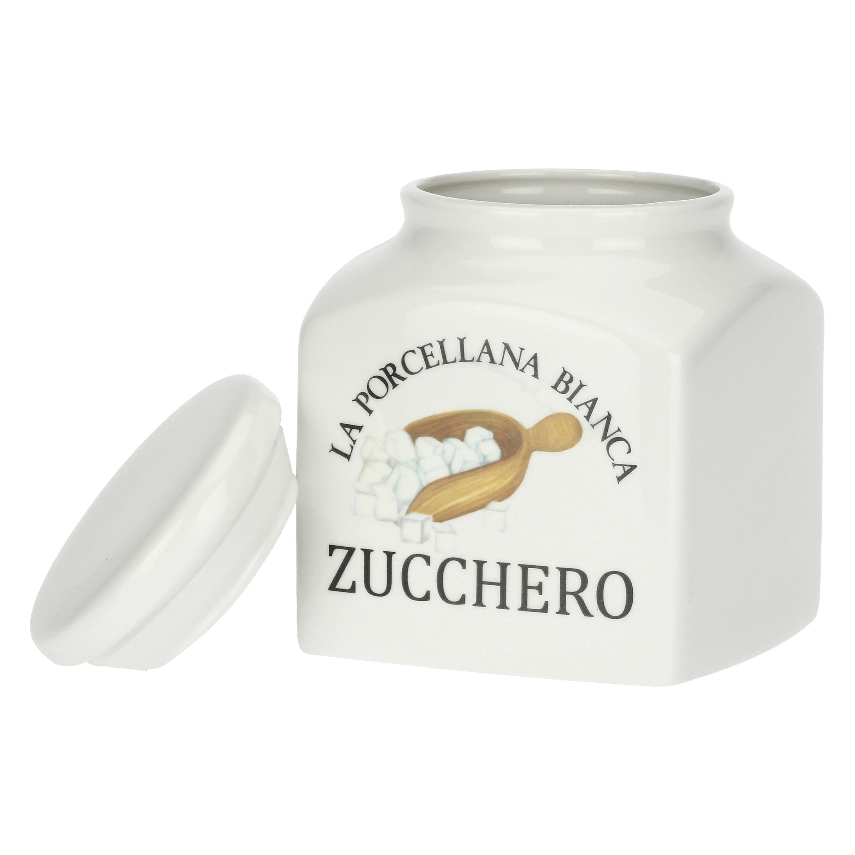 Barattolo Zucchero, Conserva - Porcellana, 1,1 L