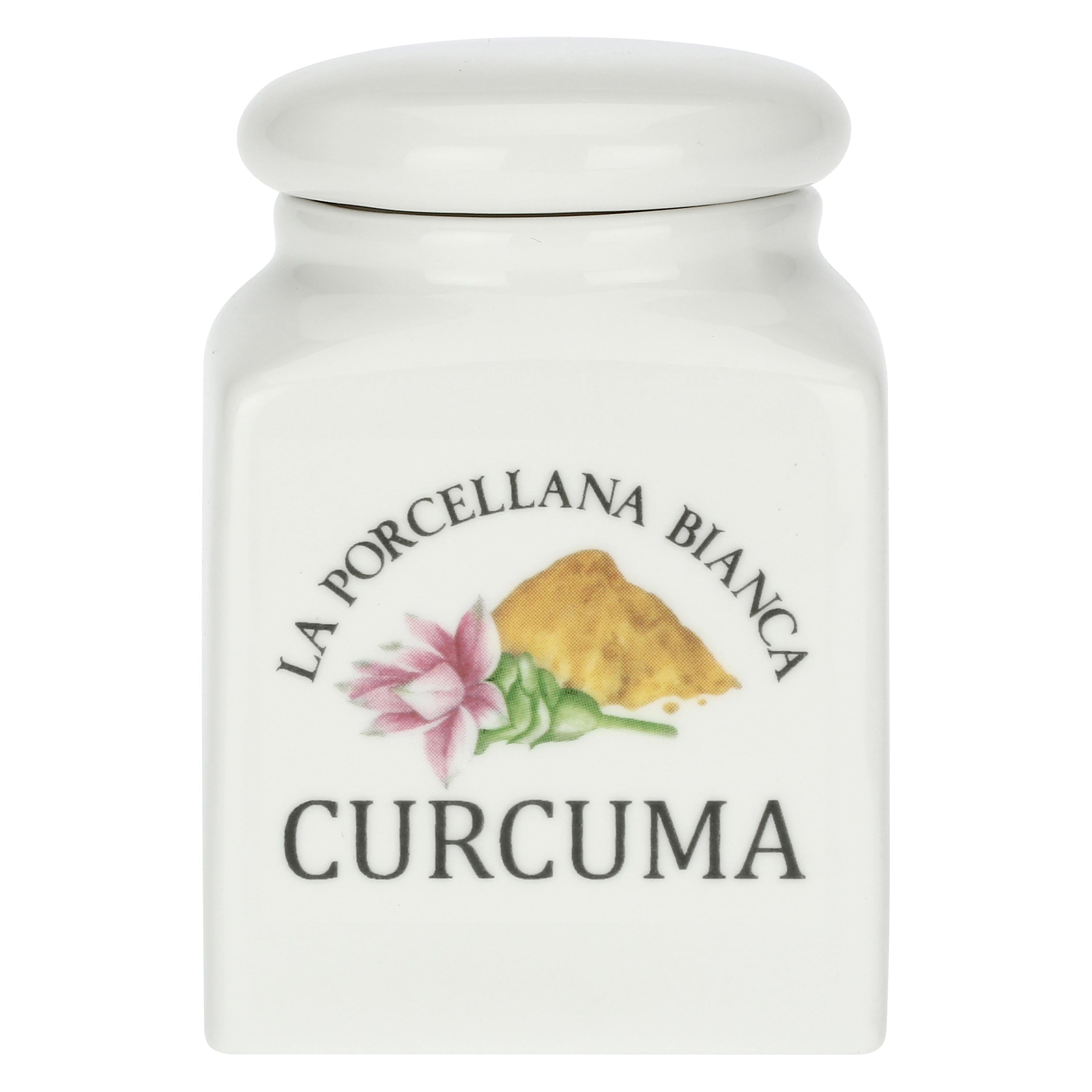 Barattolo Curcuma, Conserva - Porcellana, 0,175 L