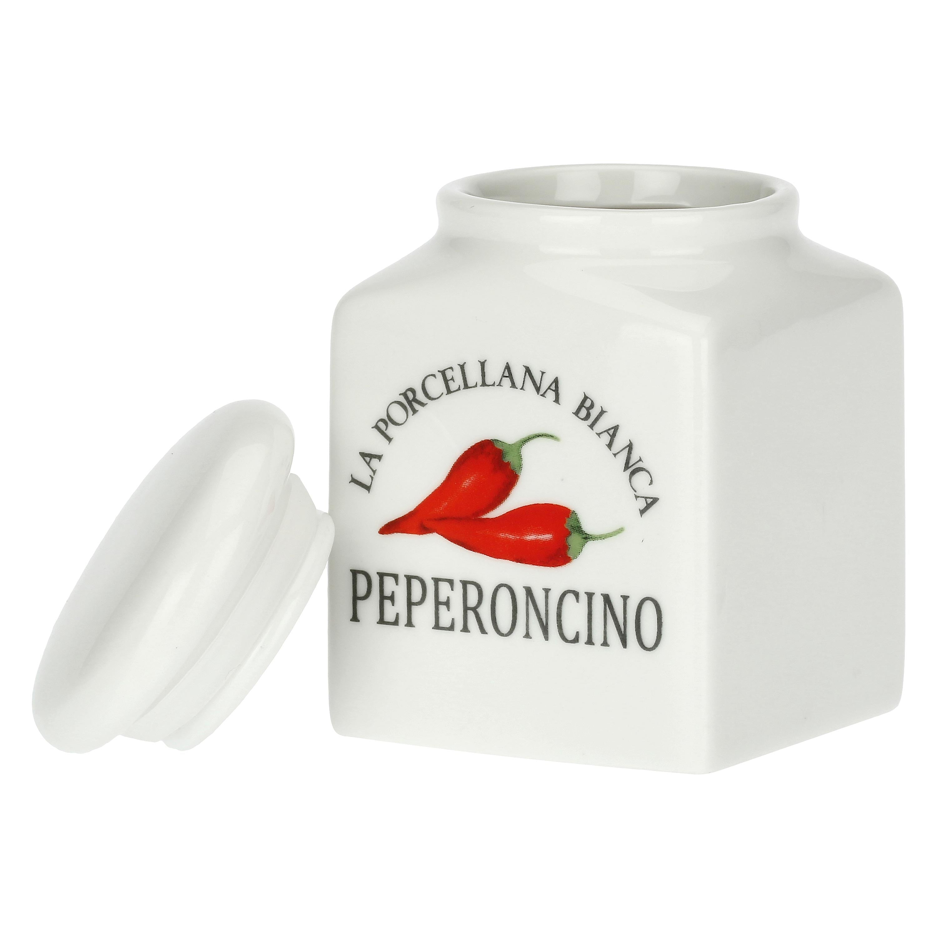 Barattoli Spezie Pz Mix, Conserva - Porcellana, 6,5xh9,5 cm
