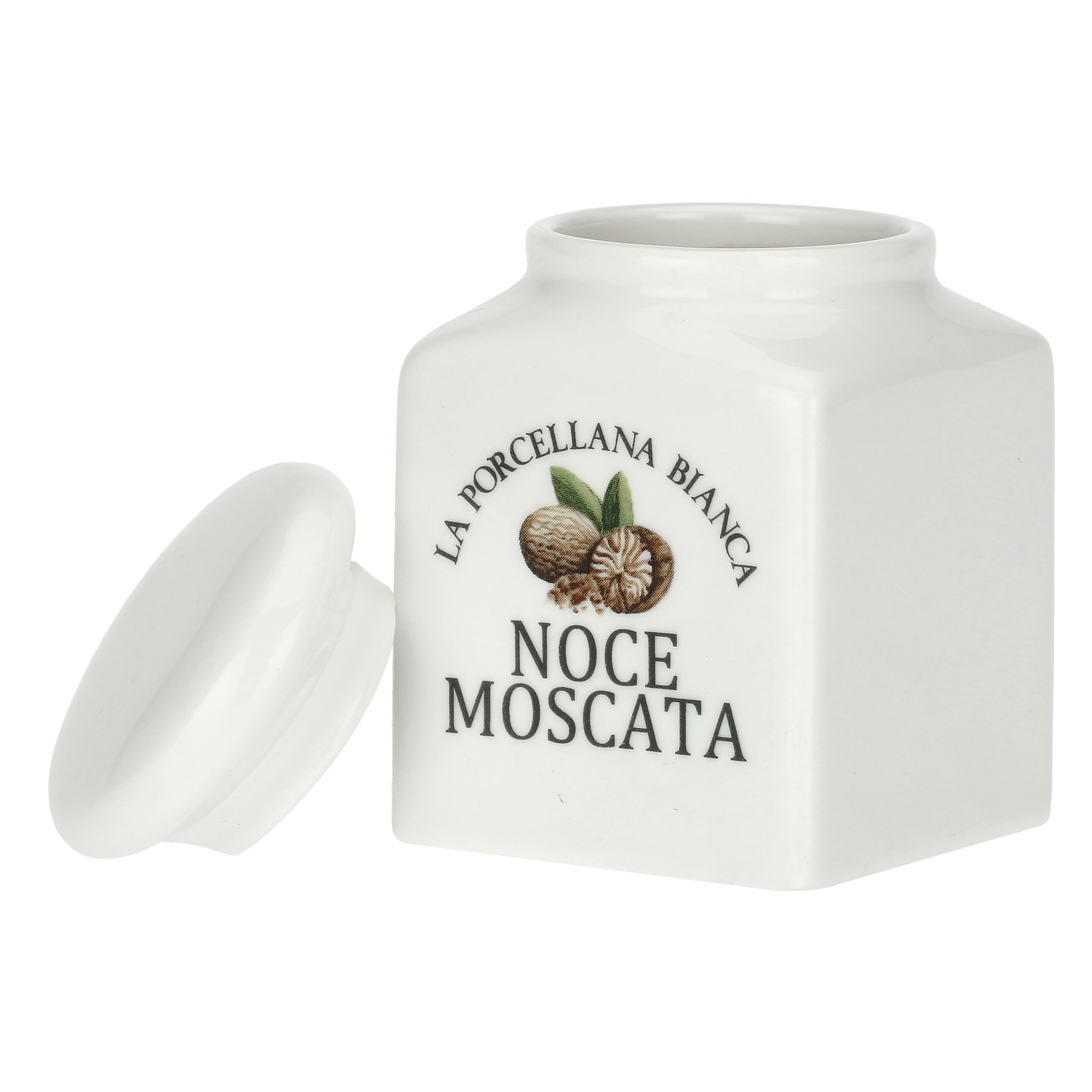 Barattoli Spezie Pz Mix, Conserva - Porcellana, 6,5xh9,5 cm