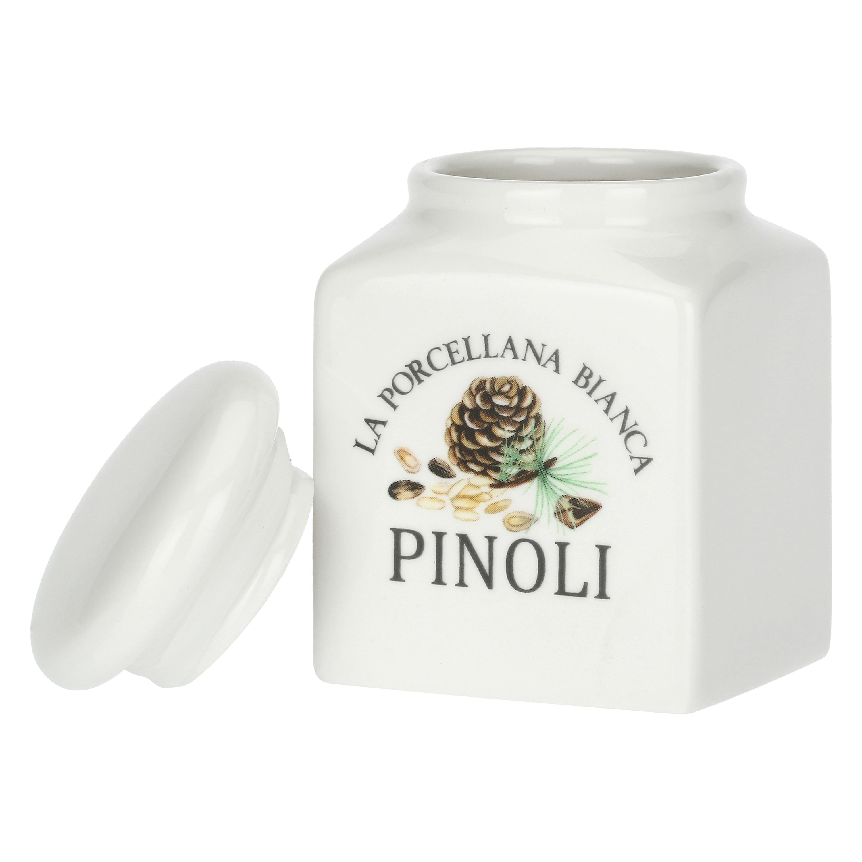 Barattolo Pinoli, Conserva - Porcellana, 0,175 L