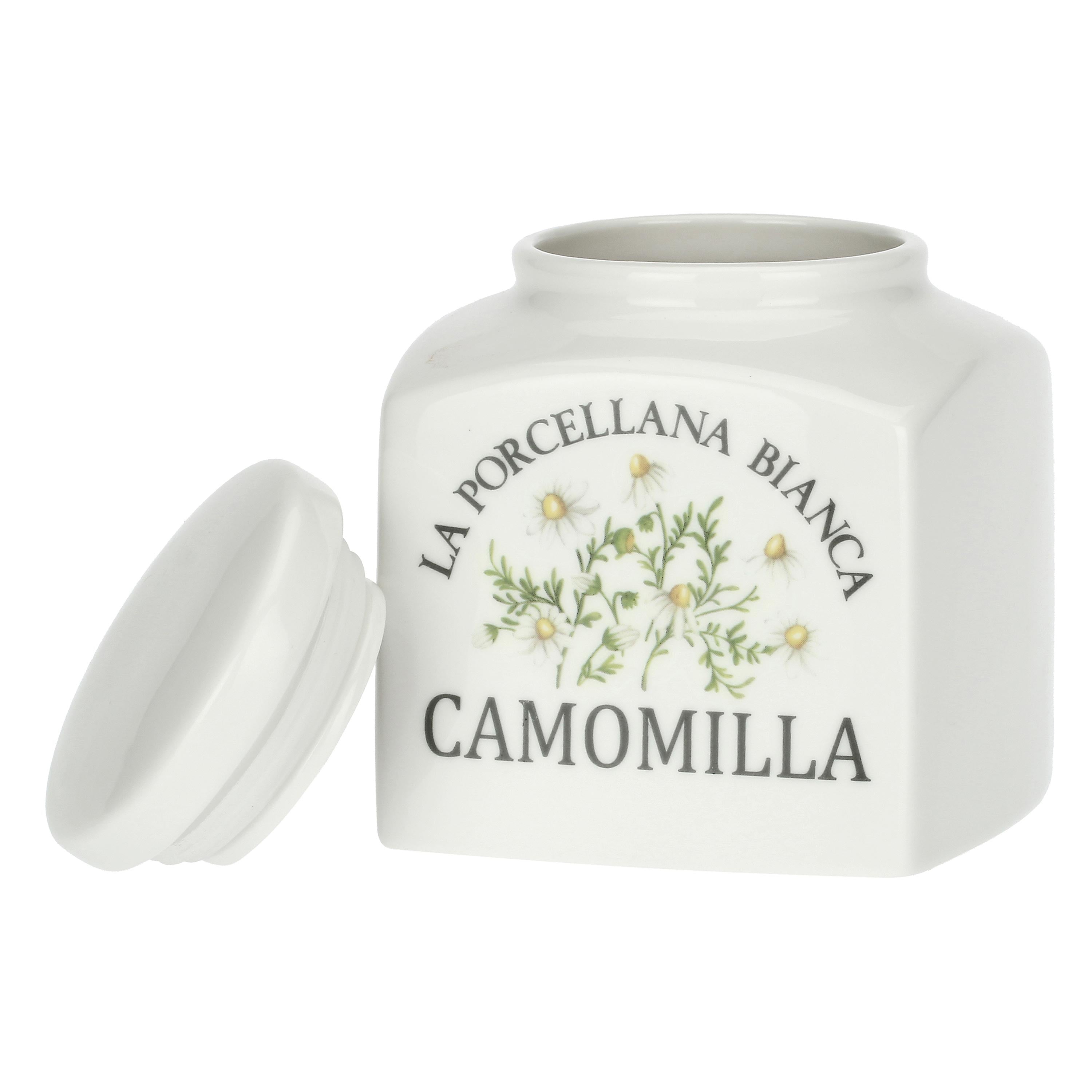 Barattolo Camomilla, Conserva - Porcellana, 0,5 L
