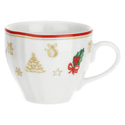Tazza Caffè con piattino, Christmas Edition - Porcellana