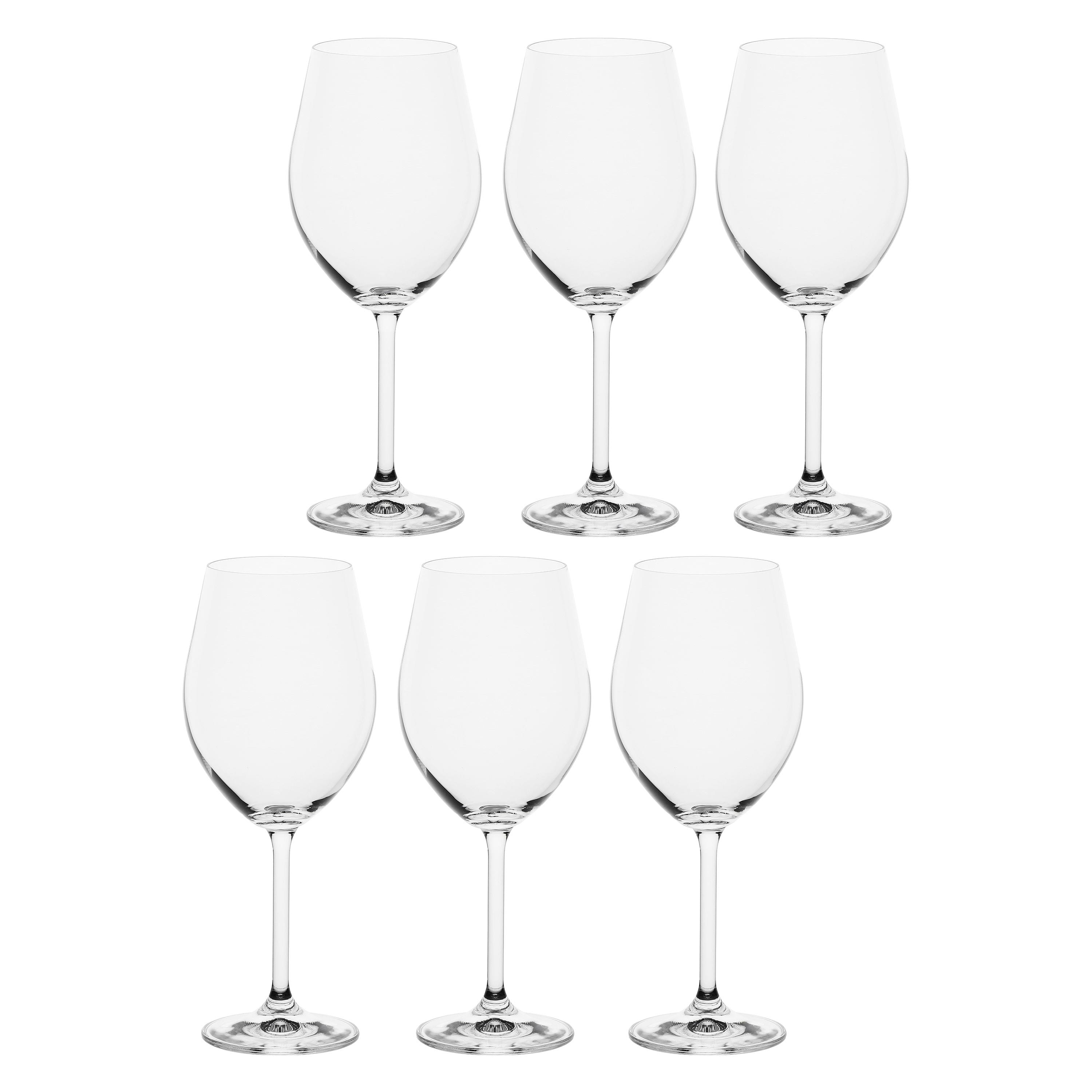 Set of 6, Red, Novello - Porcelain, h 23 cm - 425 ml