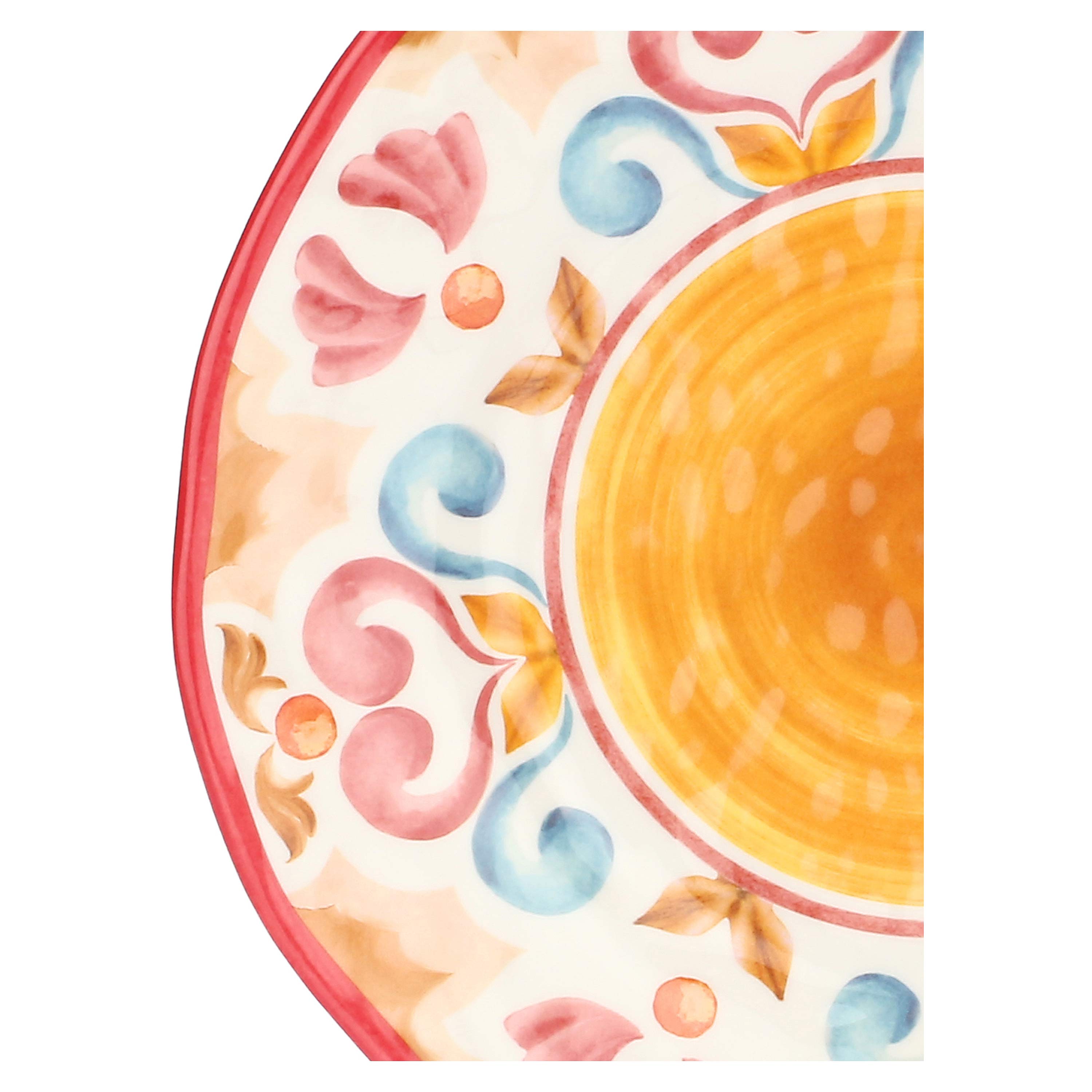 Set da 2, Piatto Frutta, Borgo - Melamina, Ø 21 cm