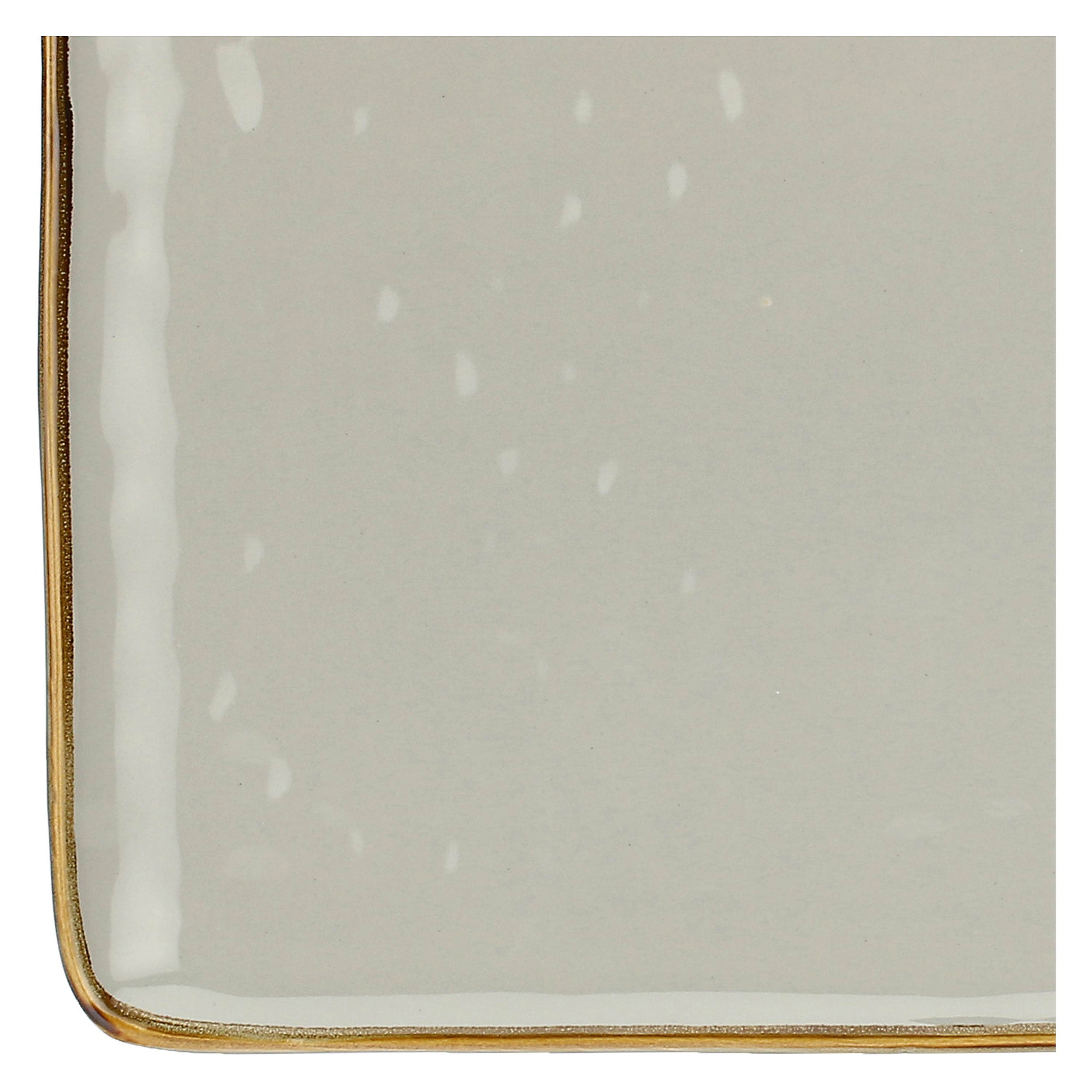 Grigio Perla Vass Rettangolare, Concerto - Gres, 36x26,6 cm