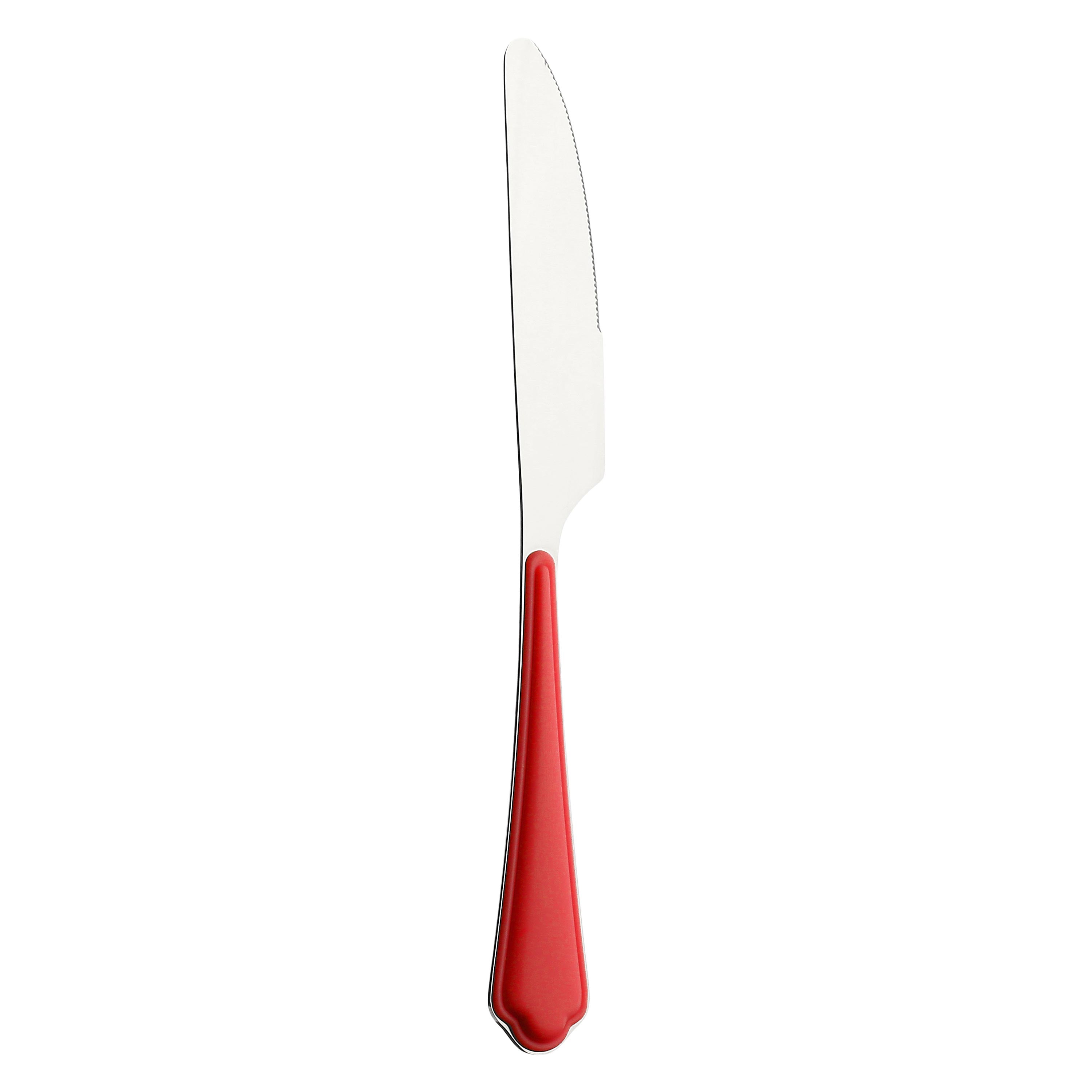 Set of 6, Table Knife, Portland Red