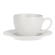 Set da 6, Tazza Espresso con piattino, Richiamo - Porcellana, 125 cc