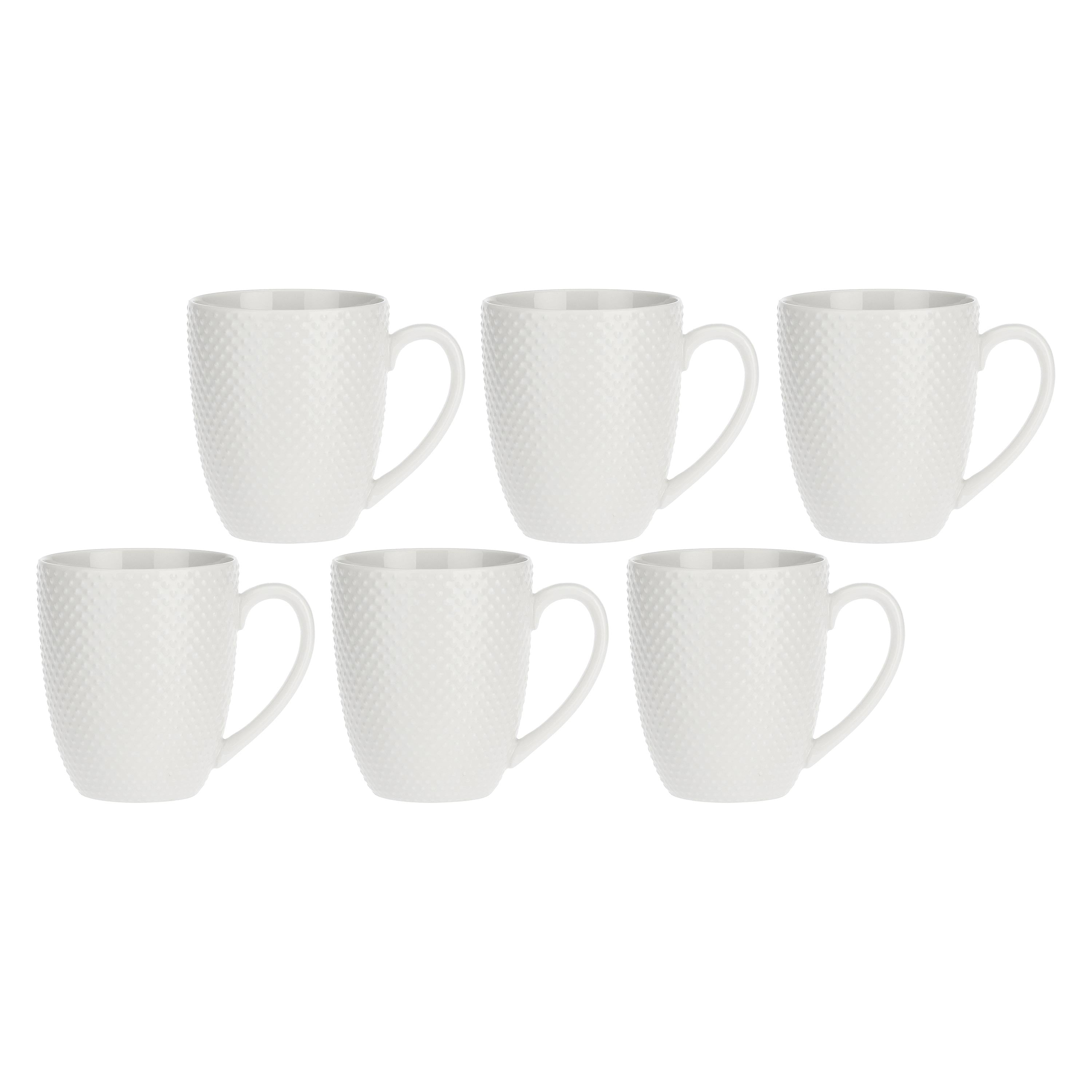 Set da 6, Mug, Richiamo - Porcellana, 400 cc