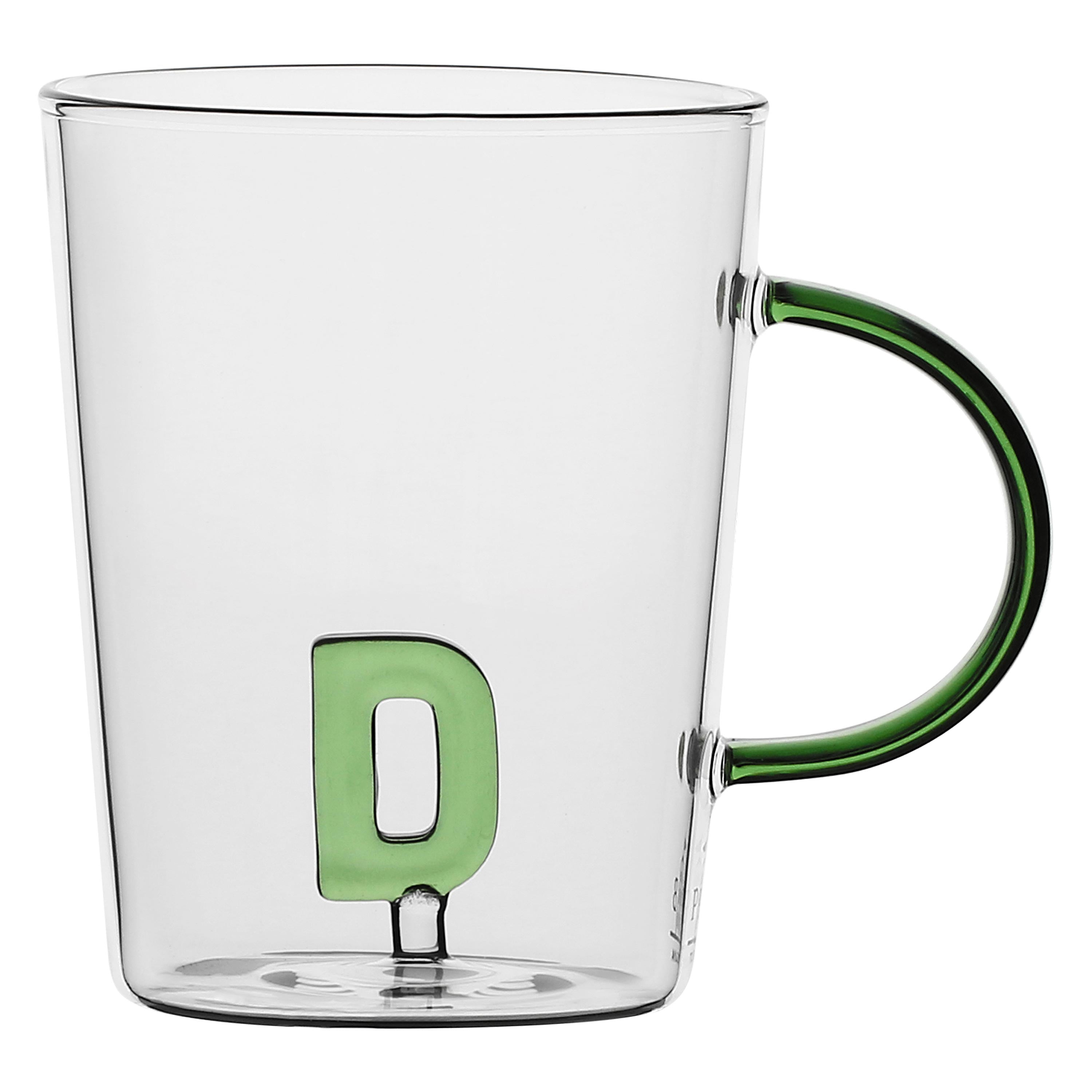 Set da 3, Tazza Borosilicato D, Allalettera - Vetro borosilicato, 440 cc