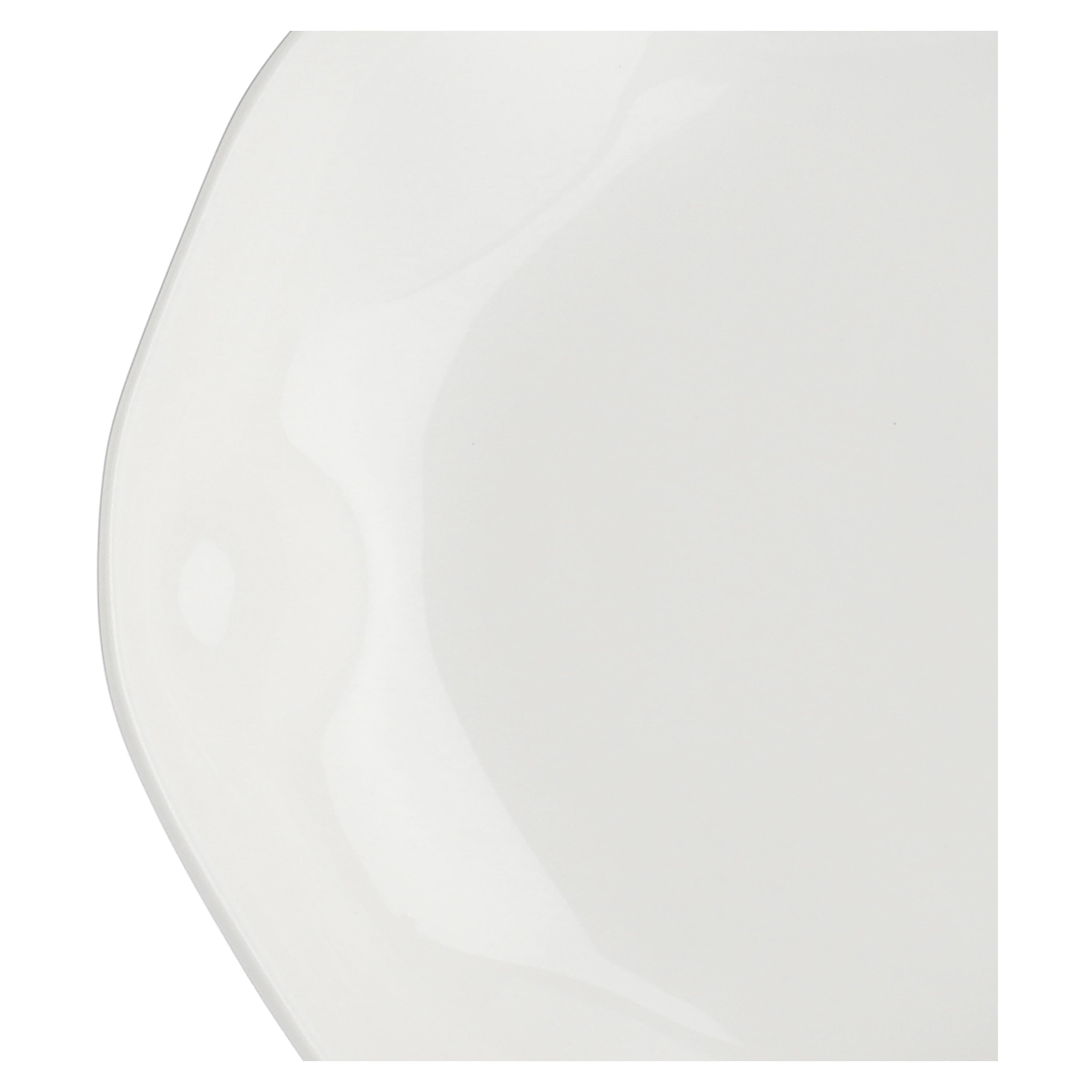 Set da 6, Piatto Fondo, Lunia - Porcellana, 21x5,5 cm