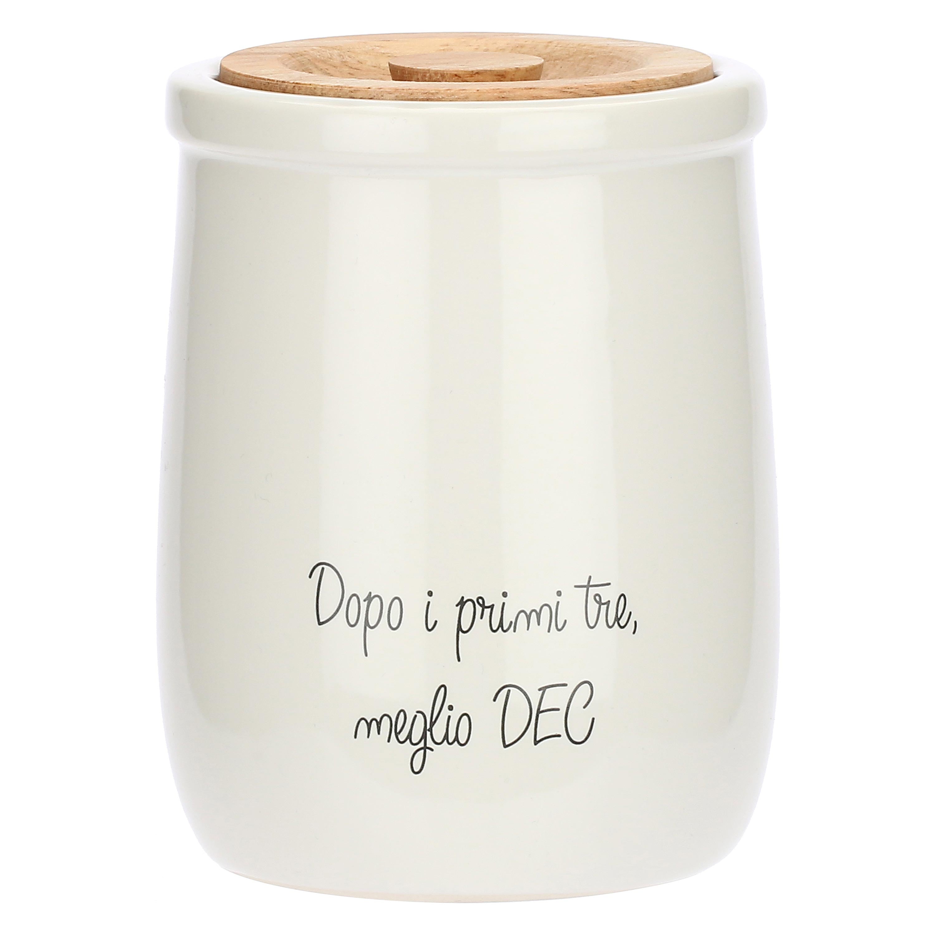 Set da 4, Barattolo Caffè, Gli Onesti - Gres, 0,8 l