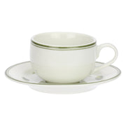 Set da 6, Tazza Caffe con piattino, Coltivia - Porcellana, 90 ml