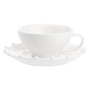 Set da 6, Tazza Caffe con piattino, Romeo - Porcellana, 90 ml