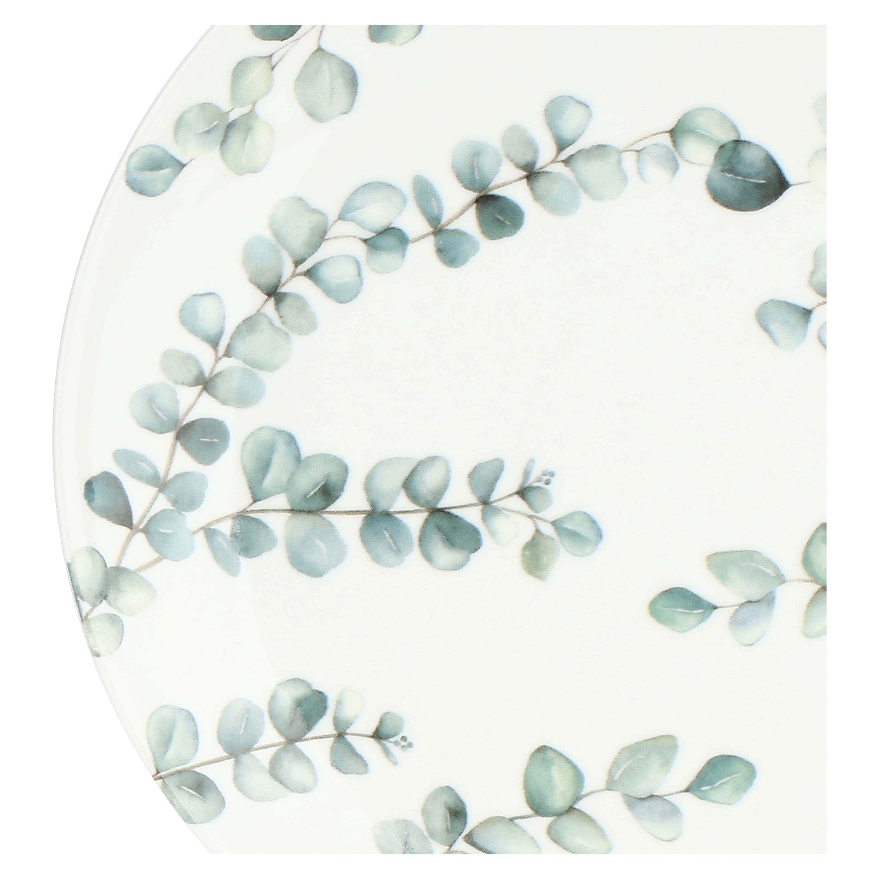 Set da 6, Piatto Frutta, Sempreverde - Porcellana, ⌀ 21 cm