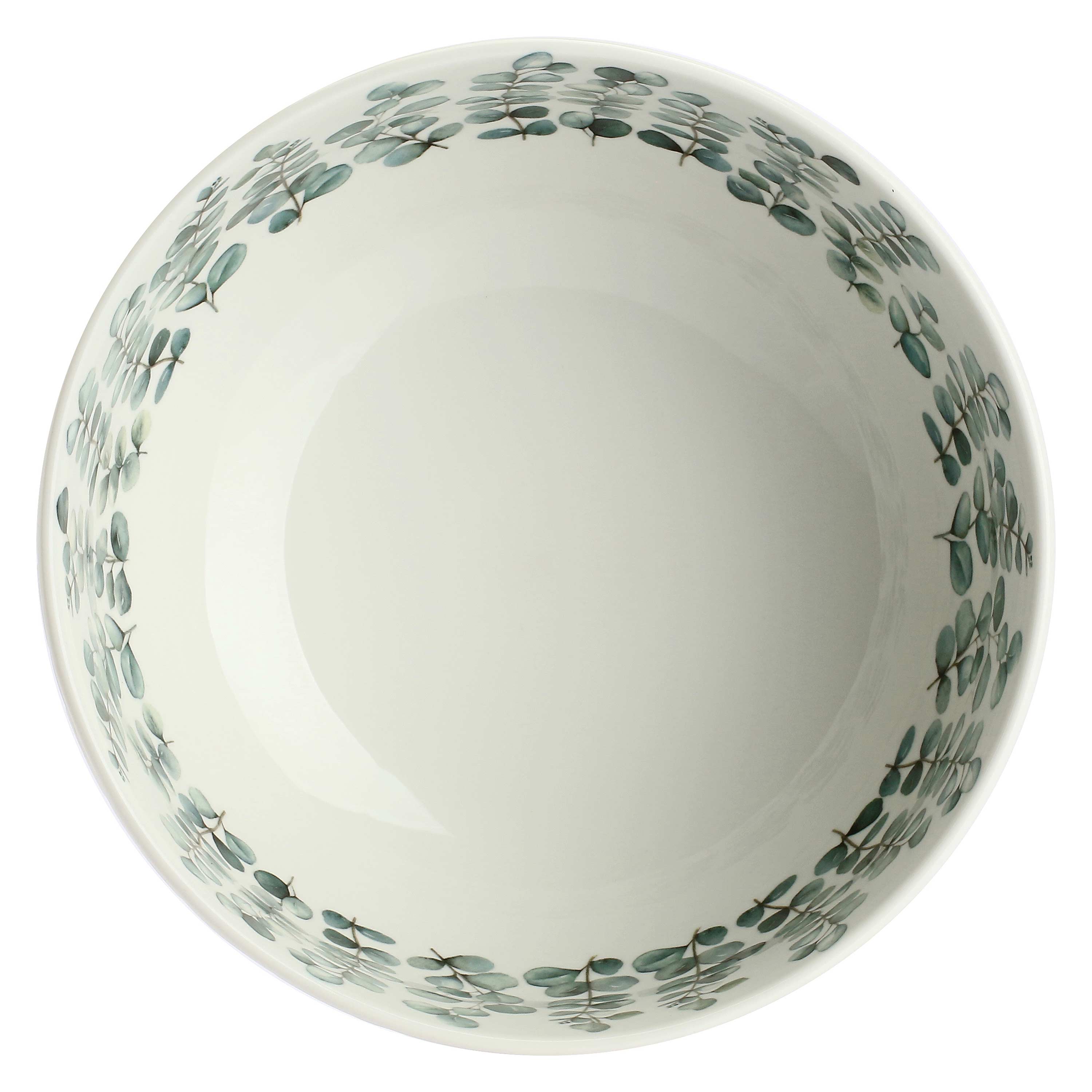 Insalatiera Rilievo, Sempreverde - Porcellana, ⌀ 23 cm x 10H