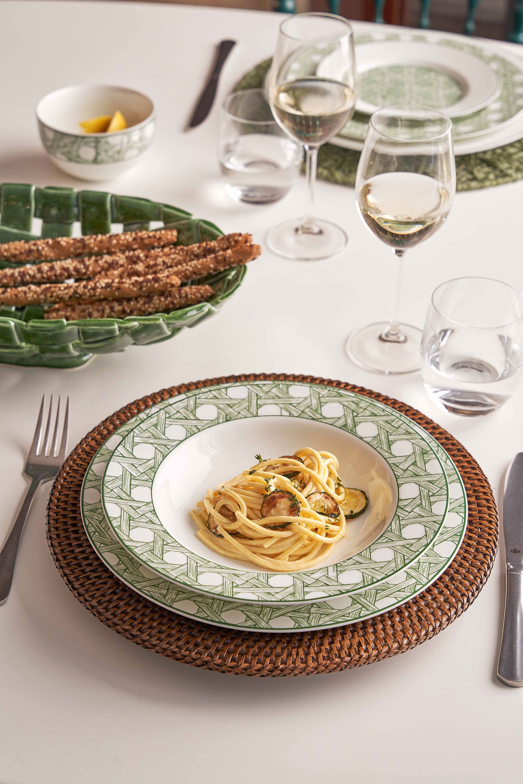 Set da 6, Ciotola, Intrigo - Porcellana, 12 cm