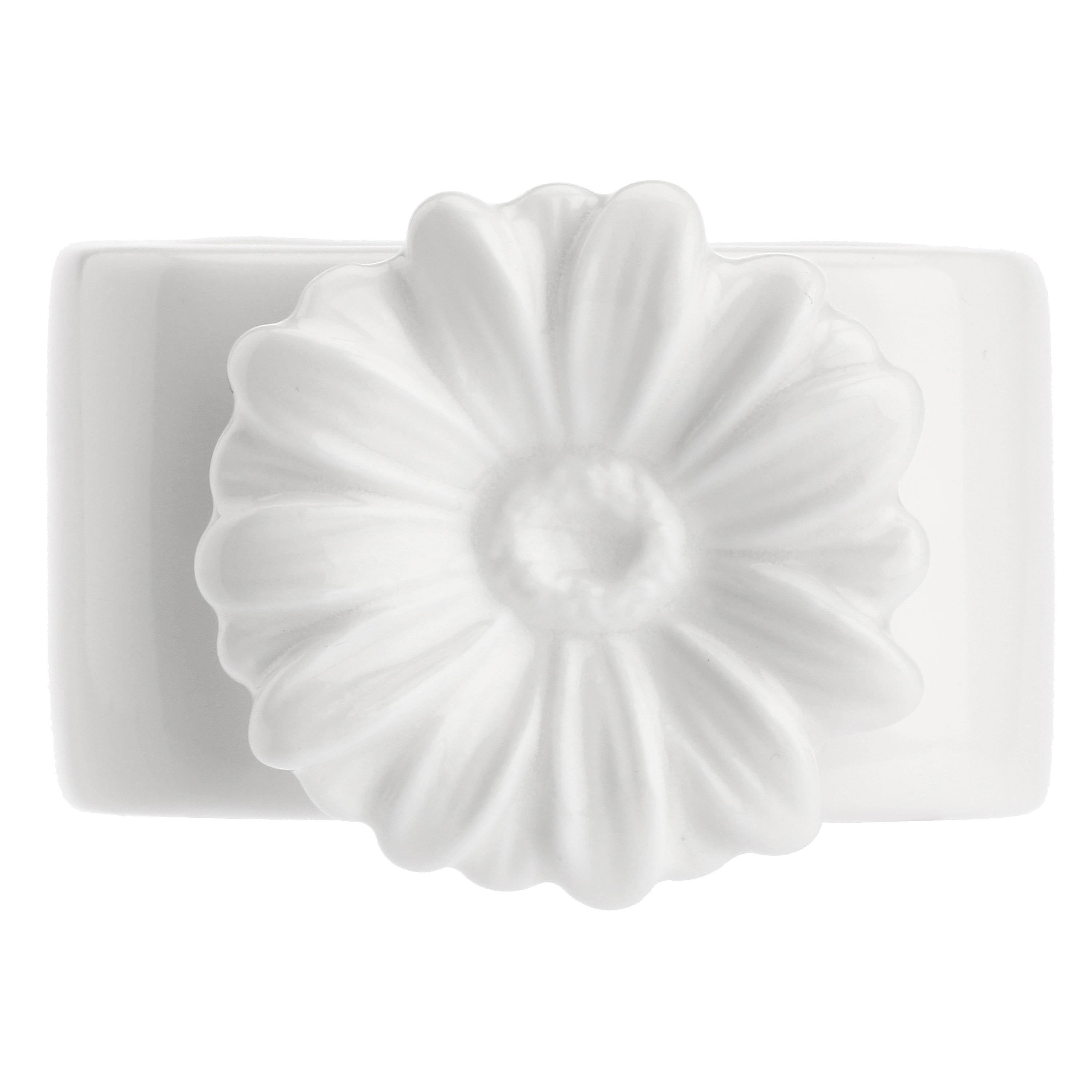 Legatovaglioli Gerbera, Intavola - Porcellana, 3x5x4H cm