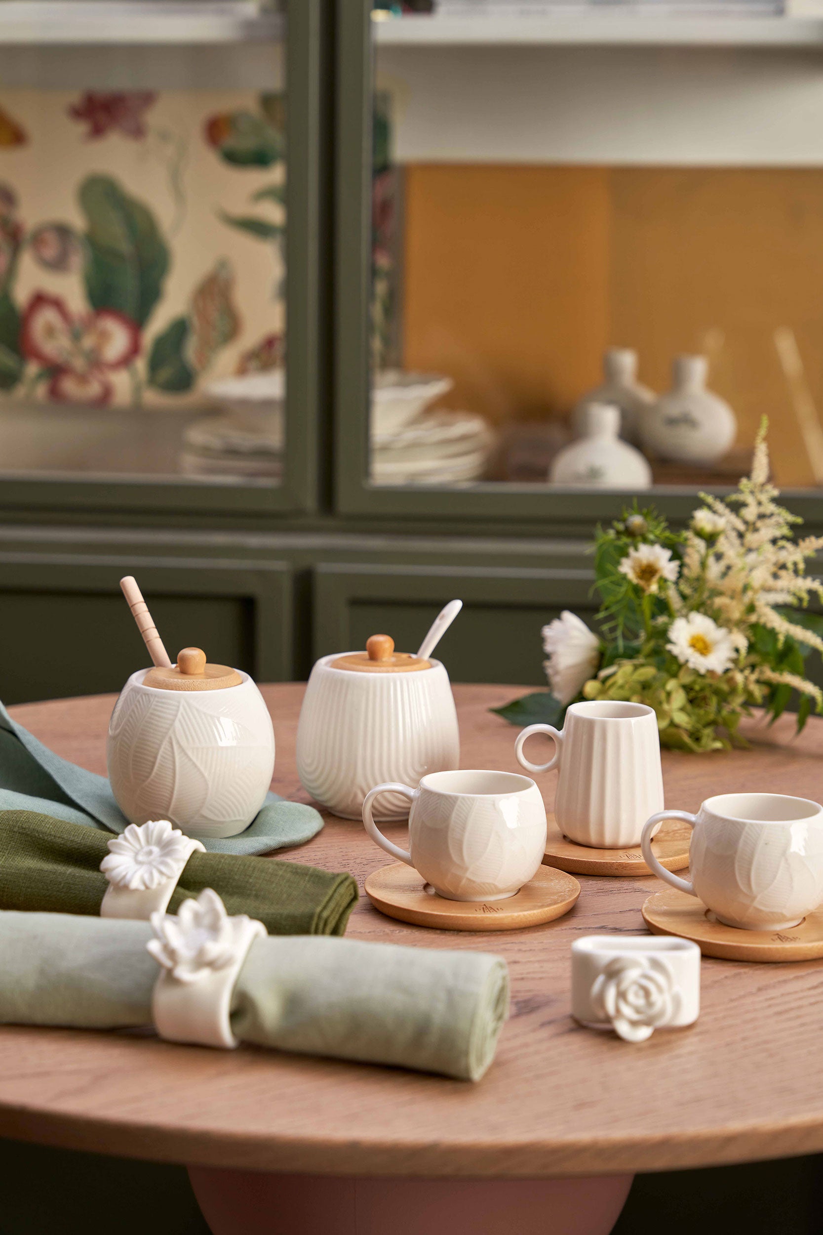 Legatovaglioli Rosa, Intavola - Porcellana, 3x5x4,5H cm