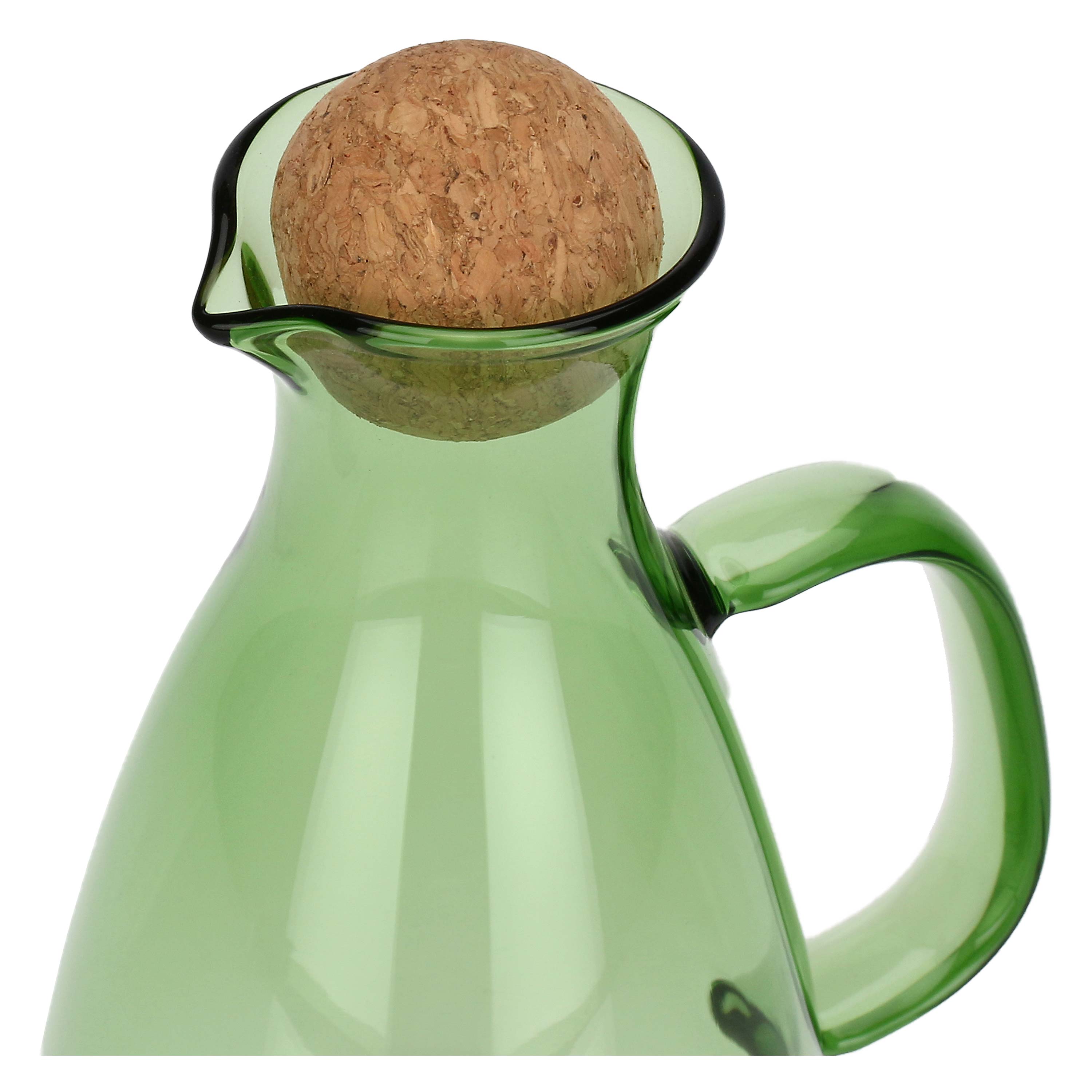 Oliera Acetiera Verde, Oevo - Vetro Borosilicato, 500 ml