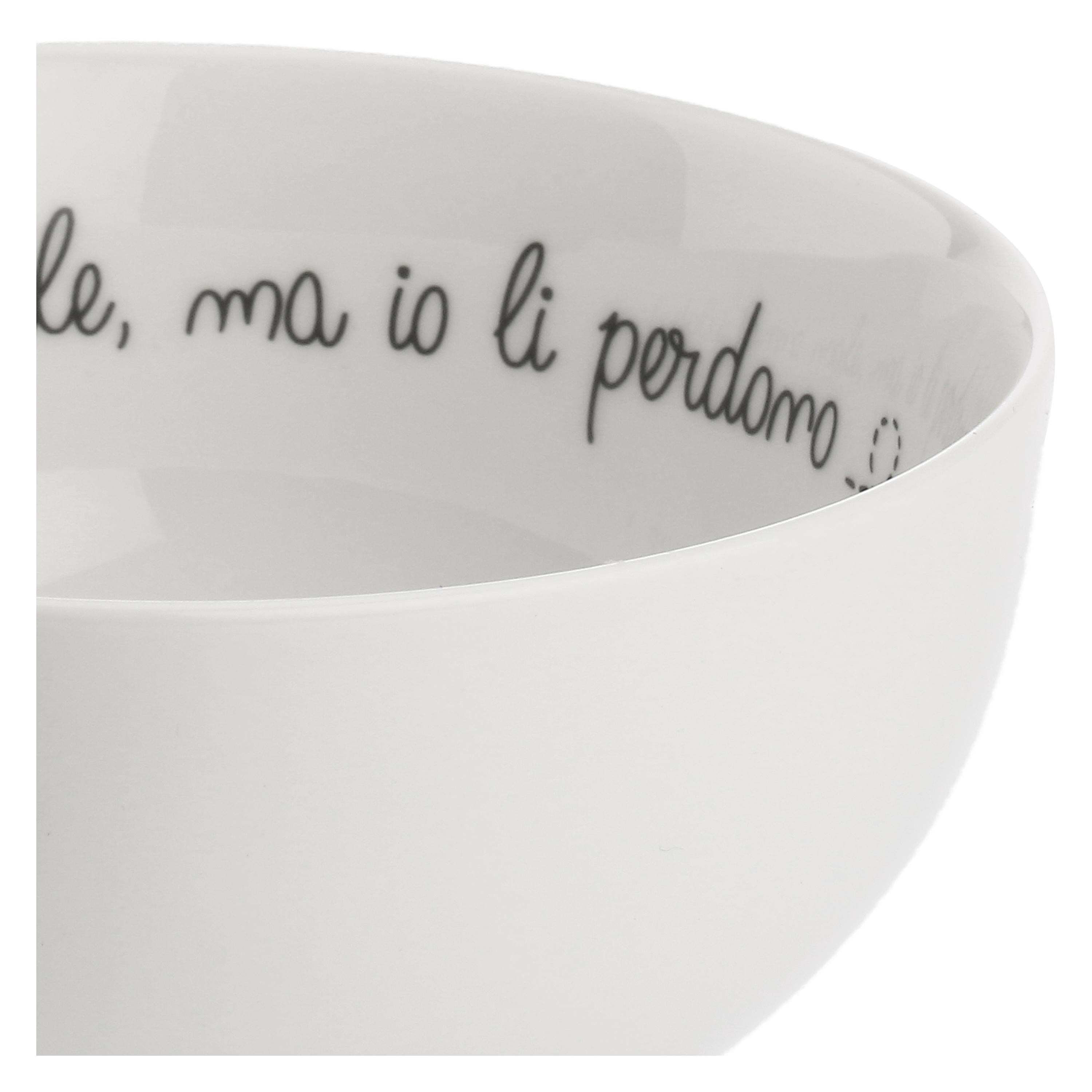 Cereal Bowl, Gli Onesti - Porcellana, ⌀ 14 cm
